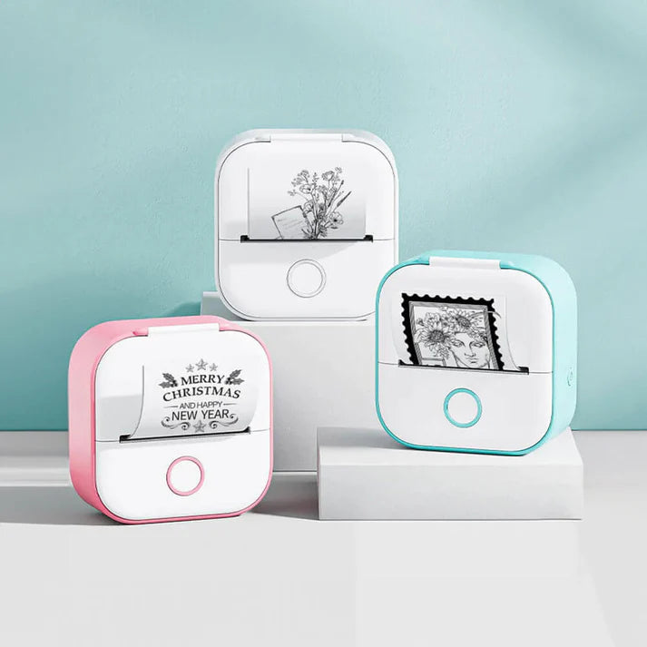 CoziNest Phomemo Pocket Printer – Wireless, Ink-Free & Portable